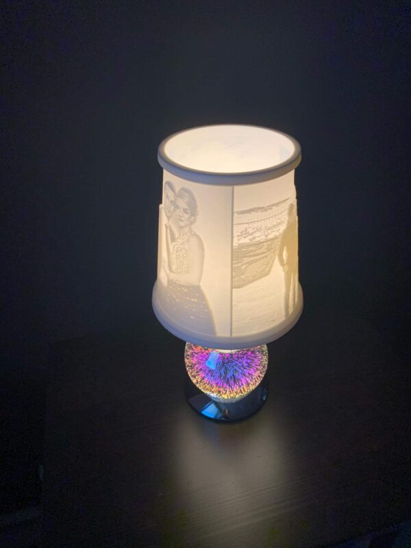 3D foto - stolní lampa